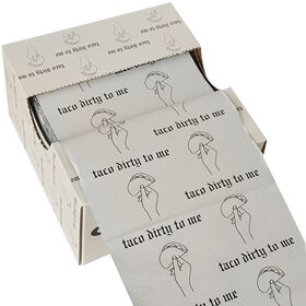 5 x 11 Zoll Friseurfolie 127x279mm Pop-Up Weiche Geprägte Aluminiumfolie Packung für Haarfärbung