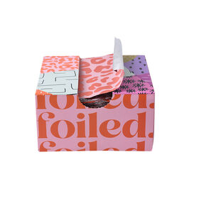 Aluminium Foil Rambut Embos Warna Kustom, Pra-potong, Sekali Pakai, Kertas Aluminium Foil Salon Rambut, Pop up Hair Foil