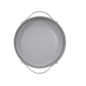 Factory directly supply cheapest popular Non Stick Ceramic Cookware set pressed Casserole with induction bottom for the kitchen