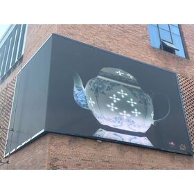 Outdoor led Big screen corner promotion 3D vision display P6 P8 P10 Promoción de esquina de pantalla grande 3D