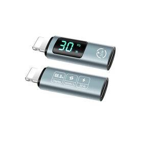 Adaptor USB C ke Lightning 35W, Mendukung Sinkronisasi Data/Pengisian Cepat PD Kompatibel dengan iPhone iPad AirPods