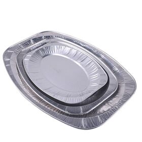 Fabricante de Contenedores Ovalados Grandes Desechables Ecológicos de Papel de Aluminio para Cocina de Alimentos 990/1400/2270ml
