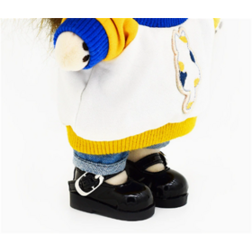 Chaussures à Pois Pour Poupée BJD 1/3 – Accessoire De Costume Décontracté, 7,5 Cm