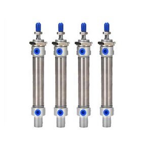 Cylinder Airtac Type Mini Small Stainless Steel High Temperature Pneumatic Air Cylinder