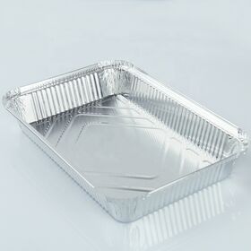 Good Cheap Price Deep Size Disposable 9700ml Kitchen use Aluminum Foil Pan for Takeaway Barbecue