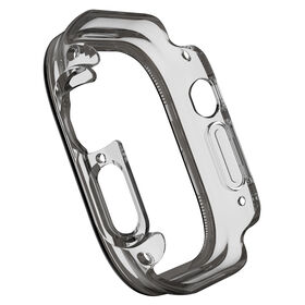 For Apple Watch Case with Glass Protector, IML Dual Colors i Watch Full Protection Case 49mm 46mm 42mm