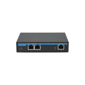 Extensor POE Gigabit de 2 puertos, un puerto de entrada BT de 90W y 2 puertos de salida AT de 30W, repetidor POE sin necesidad de alimentación adicional.