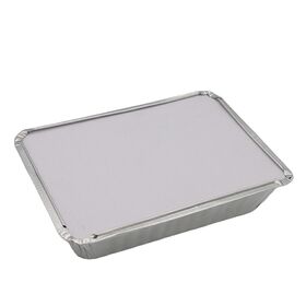 Eco-Friendly Food Grade Take out Fast Food Coated Keep Aluminum Foil Container