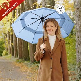 Windproof Travel Umbrella Small Strong Light Portable Automatic Folding Rain Umbrella