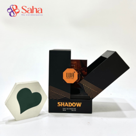 OEM ODM Hersteller Papierverpackung für Premium Dark Essence Duft mit elegantem Golddesign