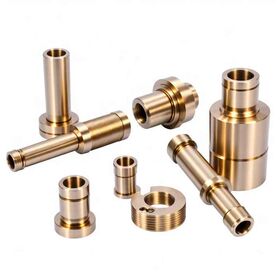 Customized CNC Precision Micro Machining Turned Milled Brass CNC Turning Mechanical Parts