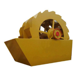 Sand and gravel washing plant machine price bucket wheel sand washer for sale.