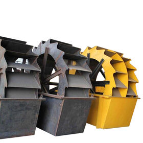 Wheel sand washer new construction and mining application for sale.