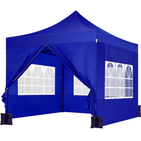 Automatic Pop up Canopy Tent for Commercial Fair Car Shelter Wedding Party Easy Set up