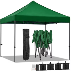 Canopy Roof Structure Cover Pop up Tent 10x10 Awning Window Garden Gazebo 10x15 Outdoor Sun Shade Trade Show Tents