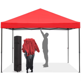 Carpa Plegable 10x10 para Ferias Comerciales, Refugio Duradero de Alta Calidad y Protección Solar