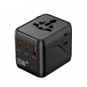 Adaptador de Viaje Universal con Carga Rápida PD20W, Precio Directo de Fábrica, Superventas B2B a Nivel Mundial