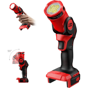 BIBIVIS Rechargeable LED Work Light Grill Light With Magnetic Base, 360° Rotate Magnetic Flashlight For Men Dad Jf15d6f - View #7