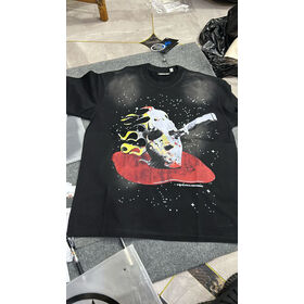 Venta al por mayor ropa casual marca hombres cuello redondo camiseta diseñador hombres camiseta AAA calidad algodón camisetas precio barato