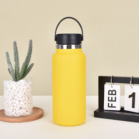 Custom logo Eco Friendly 18oz 32oz Stainless Steel Tumbler Drinking Sports Water Bottle Double Wall Vacuum Flask