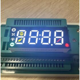Multicolour 4 Digit 7 Segment LED Display Common Cathode for Refrigerator Control Panel