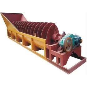 Spiral sand washing plant industrial spiral screw classifier sand washing machine for construction.