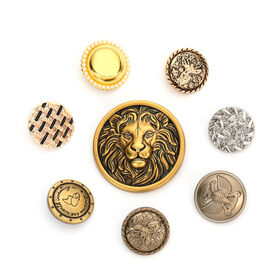 Factory Custom Metal Shank Button Sewing Clip Buttons for clothes jacket