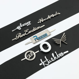 High Quality Engraved Metal Logo Label Plate forBag Accessories