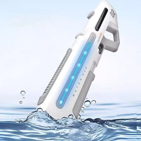Pistola de agua eléctrica para niños y adultos, pistola de agua automática a batería, alcance de