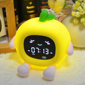 Hot Selling Smart Wake Up Light Sunrise Alarm Clock For Kids Adults Bedroom With Sunrise Simulation 6 Nature Sound Table Clock