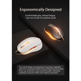 Portable Wireless Mouse Dip Work AI Mini Ergonomic Design Right-handed Users USB Gaming Office Desktop Use Battery