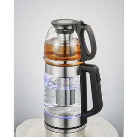 Hervidor Eléctrico de Vidrio Borosilicato 1.8L de Fábrica para Hervir Agua - Electrodomésticos para el Hogar