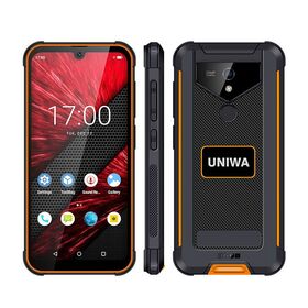 6 Inch HD LCD Rugged Smart phone Android 13 128GB ROM IP68 Waterproof NFC Industrial Grade