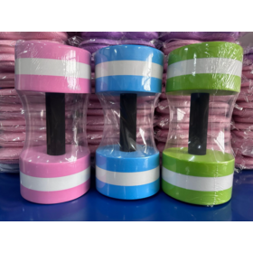 Wholesale EVA water dumbbell training equipment to restore upper body strength swimming aids for children EVA dumbbell