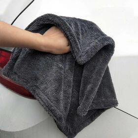 Serviette de Séchage Auto en Microfibre Showtop, Écologique, Détail de Voiture, Serviette de Lavage Auto Personnalisée en Microfibre