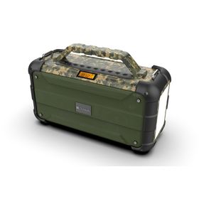 Haut-parleur industriel camouflage militaire, 100W, étanche IPX6, haut-parleur Bluetooth portable