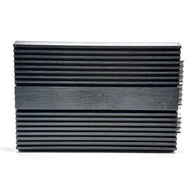 Amplificateur Voiture 4 Canaux 7800W - Alliage Aluminium, Puissance Basse Pure Pour Camion Bateau UTV Moto 12V