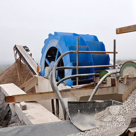 Reliable sand washing machine factory and wheel sand washer new construction and mining application for sale.