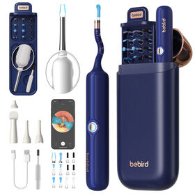 Bebird Earsight Plus Visueller Ohrenschmalz-Entferner mit eingebauter Mini-Kamera, Endoskop und biegsamen Pinzetten zur Ohrreinigung