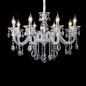 European Living Room Crystal Chandelier High-End Atmosphere Villa Hall Restaurant Light in the Bedroom Modern Lamp for PD-005