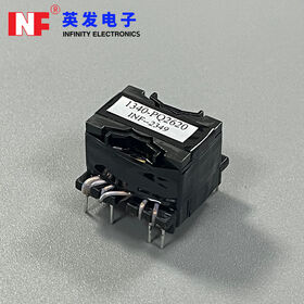 Transformator Flyback Frekuensi Tinggi PQ2620 untuk Konverter AC-DC, Catu Daya SMPS Offline