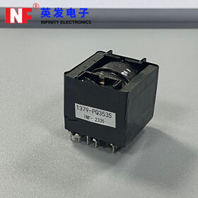 Transformateur Ferrite Haute Fréquence PQ3535 pour Onduleur de Stockage d'Énergie et Alimentation SMPS