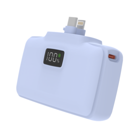 2025 New Arrival 20WPD 10000mAh With Double Built-in Folding Plug, With Digital Display