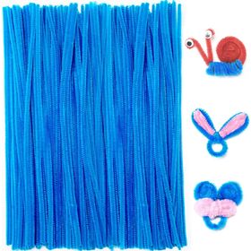 300 Fils Chenille Multicolores 6 Mm X 30 Cm – Pipe Cleaners Créatifs Pour Bricolage, Loisirs & Décorations Enfants