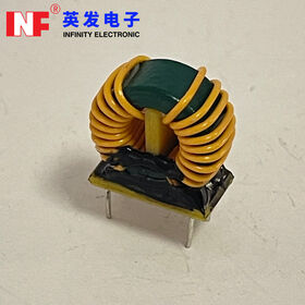Bobinas de Núcleo de Marco Compensado Actual, Doble, Aumento de Temperatura Pequeño, Inductor de Modo Común de Cuatro Hilos T1375-300uH