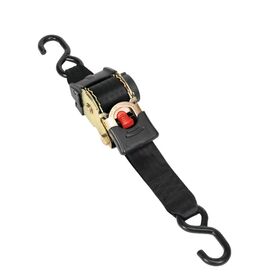 Tali Pengikat Ratchet Motor/Mobil 1 Inci 2 Inci dengan Kait S dan Kait J Ganda - Tugas Berat