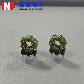 Bobina de modo común de alto rendimiento serie T1375, solución de filtro EMI de baja pérdida y alta corriente, bobina de modo común