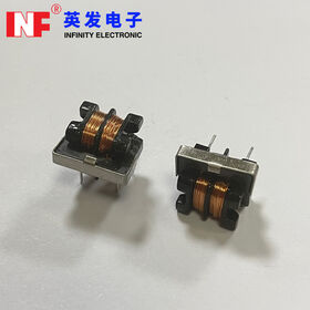 Inductance de mode commun UU10, Filtres de ligne, Bobine d'arrêt de mode commun, Filtres EMI, Convient aux lignes de données haute fréquence