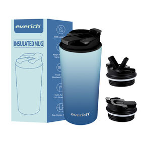 Gobelet En Acier Inoxydable Avec Paille Et Couvercle, Tasse À Café Isotherme À Double Paroi En Gobelet En Acier Inoxydable Avec Paille Et Couvercle, Tasse À Café Isotherme À Double Paroi En