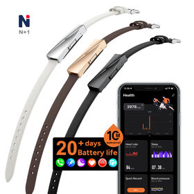 NSQ06 Fashion Forward Smart Bracelet - Monitor Health & Fitness, 10m Waterproof, 20 Days Battery